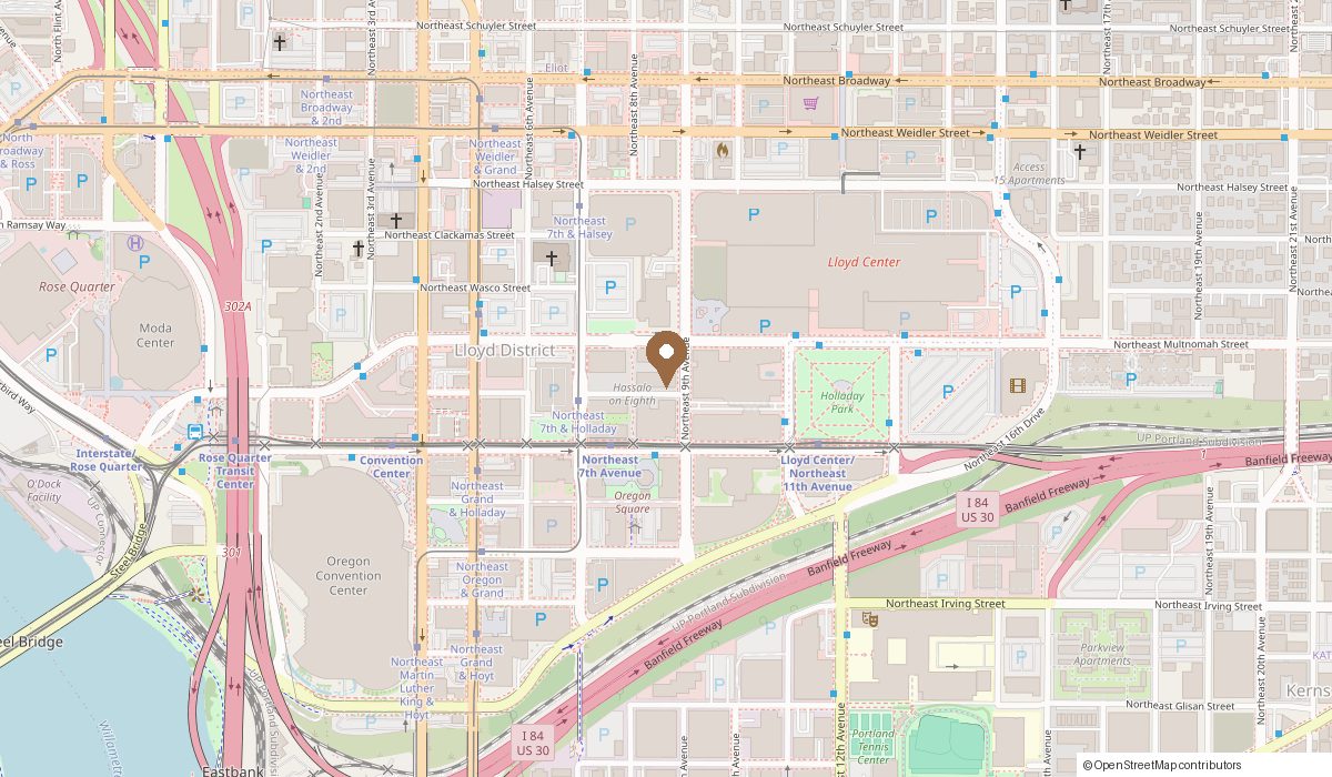 Map: 1107 NE 9th Ave #22, Portland, OR 97232